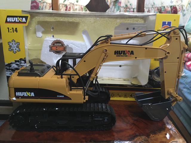 รถแมคโครบังคับ Hui Na Excavator