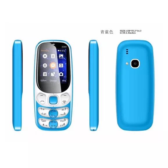 โทรศัพท์มือถือ รุ่น NOKIA 2300 สีฟ้า