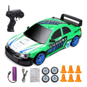 RC DRIFT Racing Car รถดริฟบังคับ สีเขียว