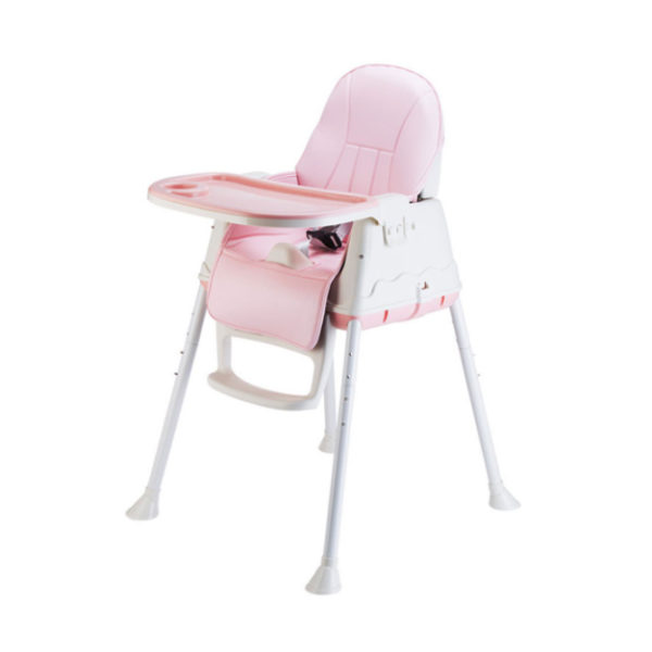 เก้าอี้ทานข้าวเด็ก KID Dining Chair DC02 สีชมพู