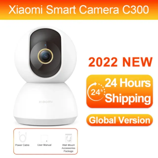 กล้องวงจรปิดไร้สาย Xiaomi C300 Mi 360° Home Security Camera