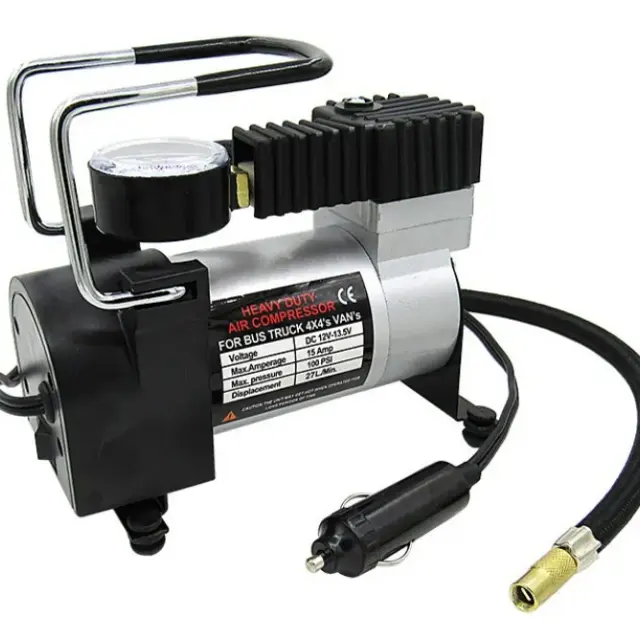 ปั๊มลมไฟฟ้าติดรถยนต์ เติมลมยาง 150PSI