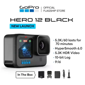 Gopro Hero12 กล้องแอคชั่น