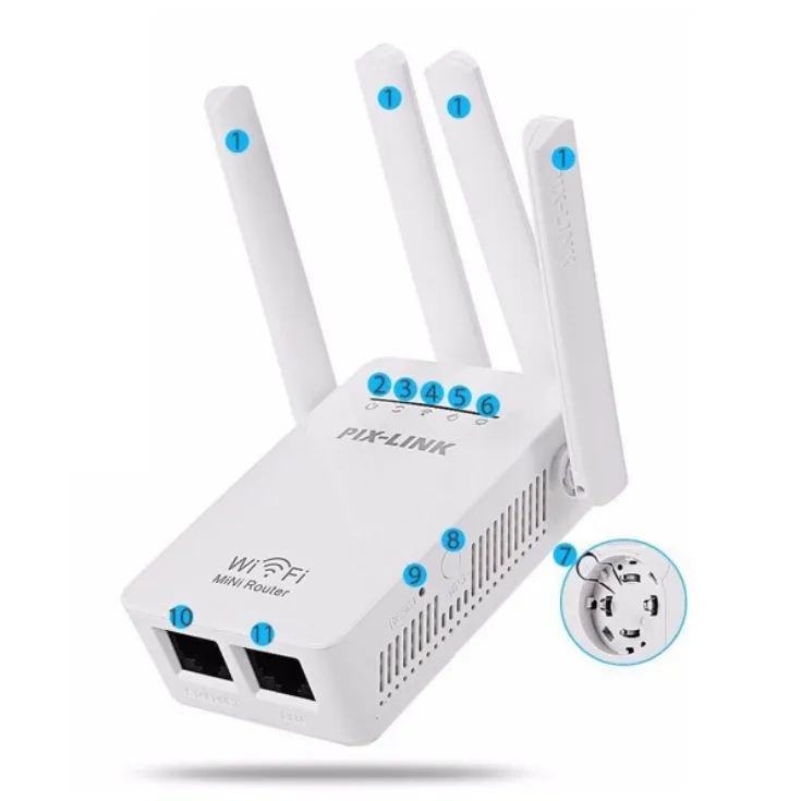 PIXLINK LV-WR09 WiFi Router