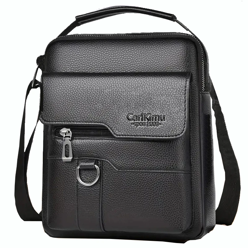 CariKimu กระเป๋าสะพายข้างผู้ชาย สีดำ CariKimu กระเป๋าสะพายข้างผู้ชาย สีดำ