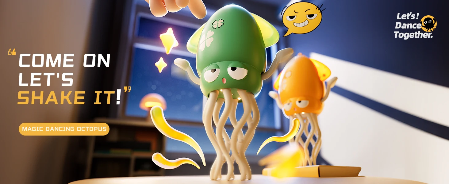 ของเล่นปลาหมึกเต้นได้อัจฉริยะ Magic Dancing Octopus ของเล่นปลาหมึกเต้นได้อัจฉริยะ Magic Dancing Octopus